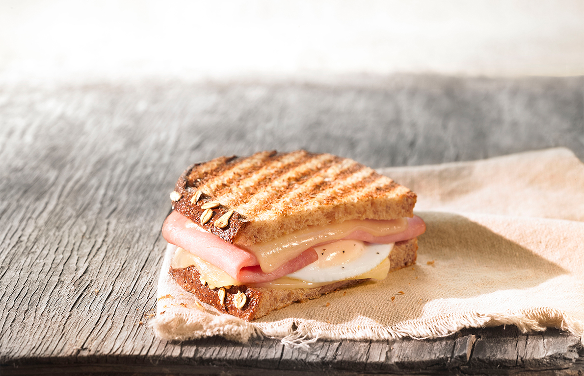 Panera Bread Ham, Egg, and Cheese Breakfast Power Sandwich from The